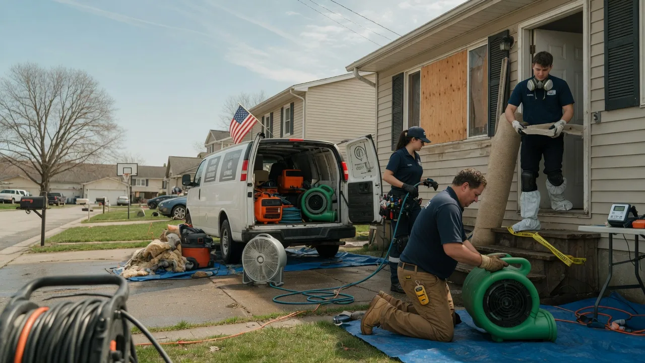 Water Damage Restoration in Blue Mountain, MS near me